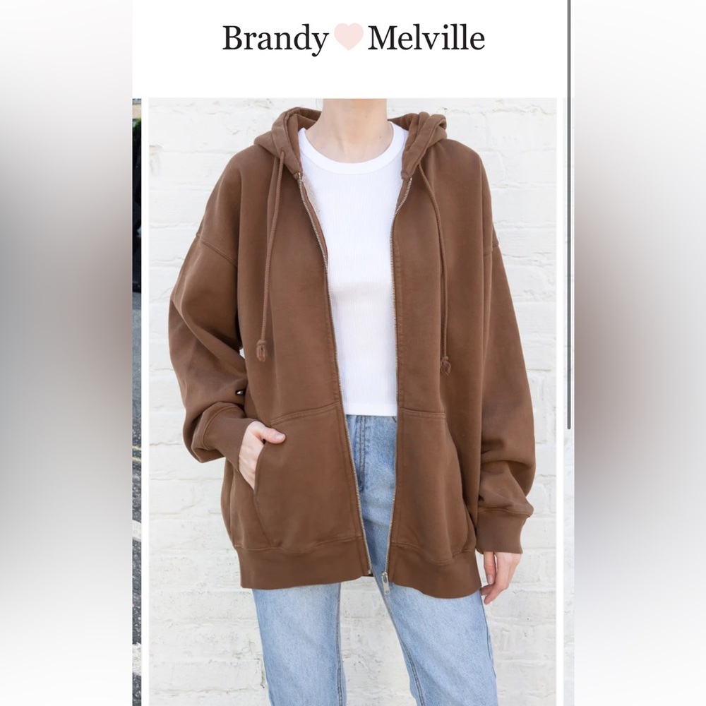 Brandy Melville Christy Hoodie oversized fit